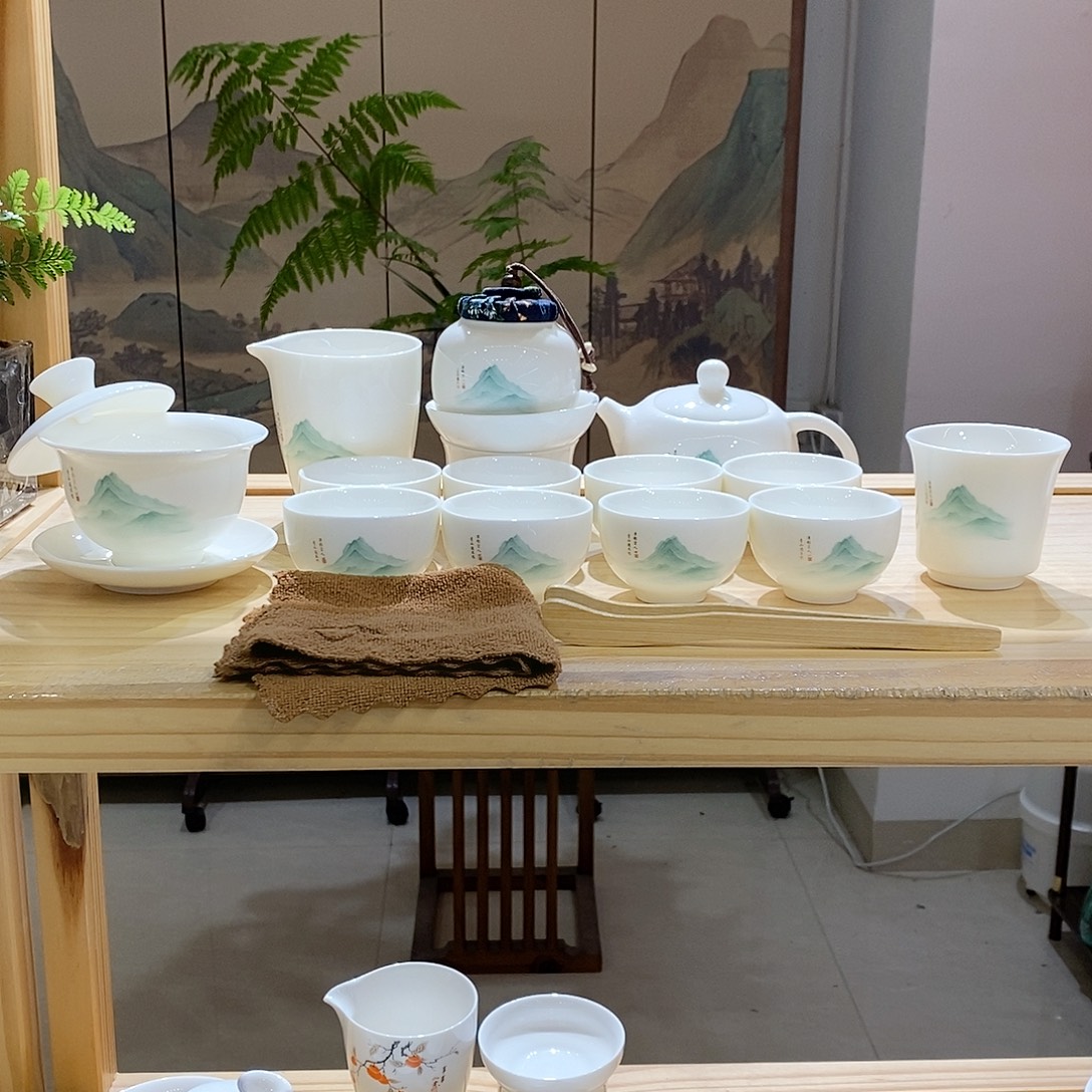 【墨城】羊脂玉瓷又见青山17头