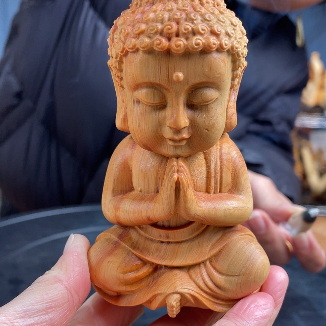 柏木（崖柏）手把件
