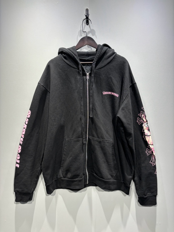 未使用 Chrome Hearts/克罗心 迈阿密限定连帽外套/xl码/0349