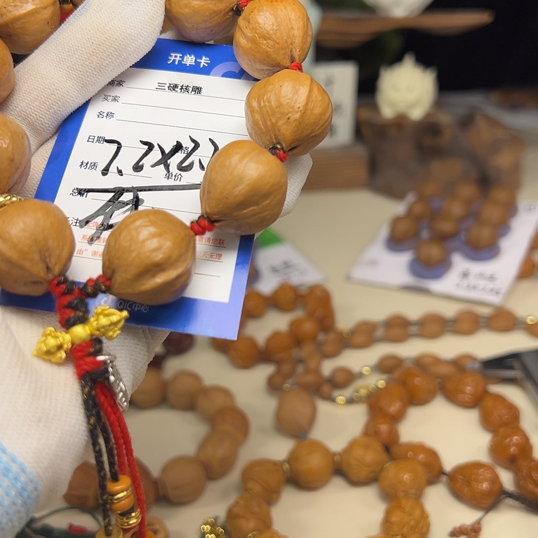 橄榄核手串/手链橄榄核雕刻手工艺品