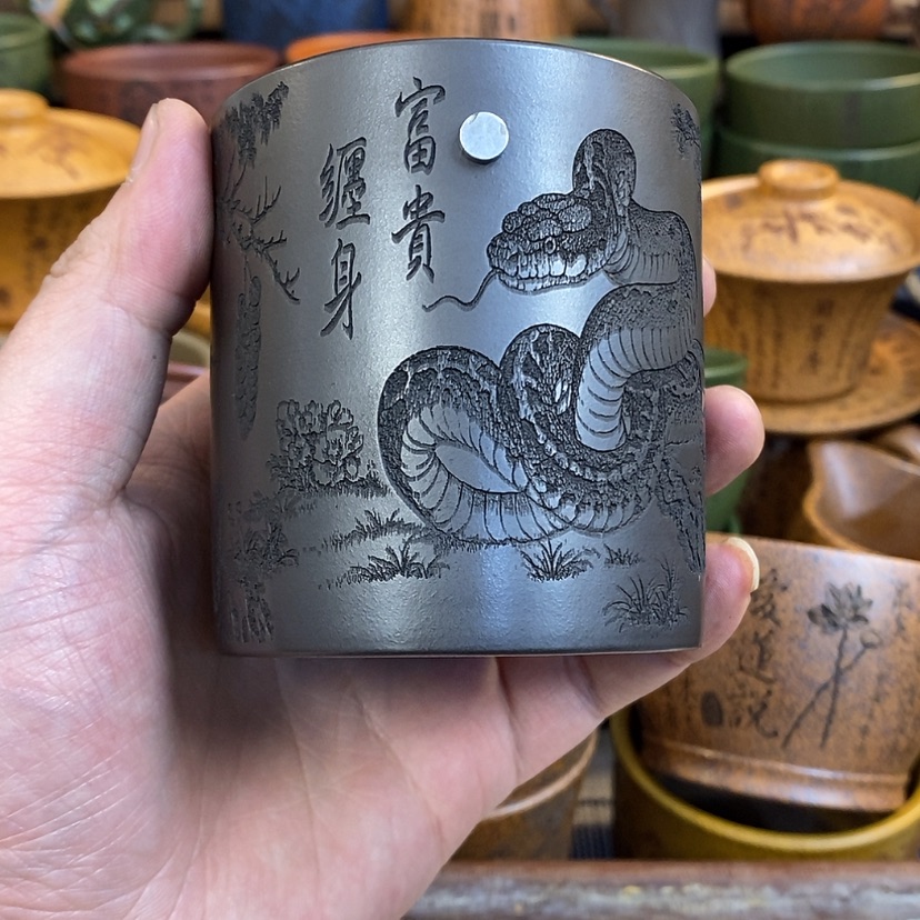 【闪购商品】紫砂杯子宜兴全手工紫砂杯