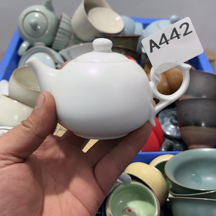 茶具默认微瑕瓷器、茶具、壶、摆件，介意勿拍 