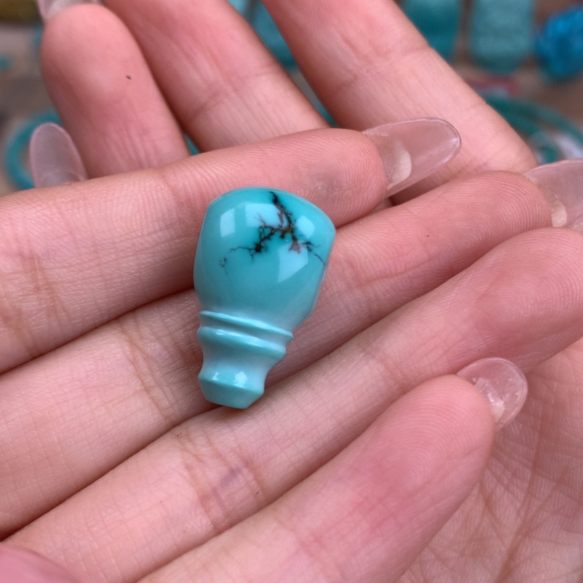 【闪购商品】绿松石三通13未镶嵌