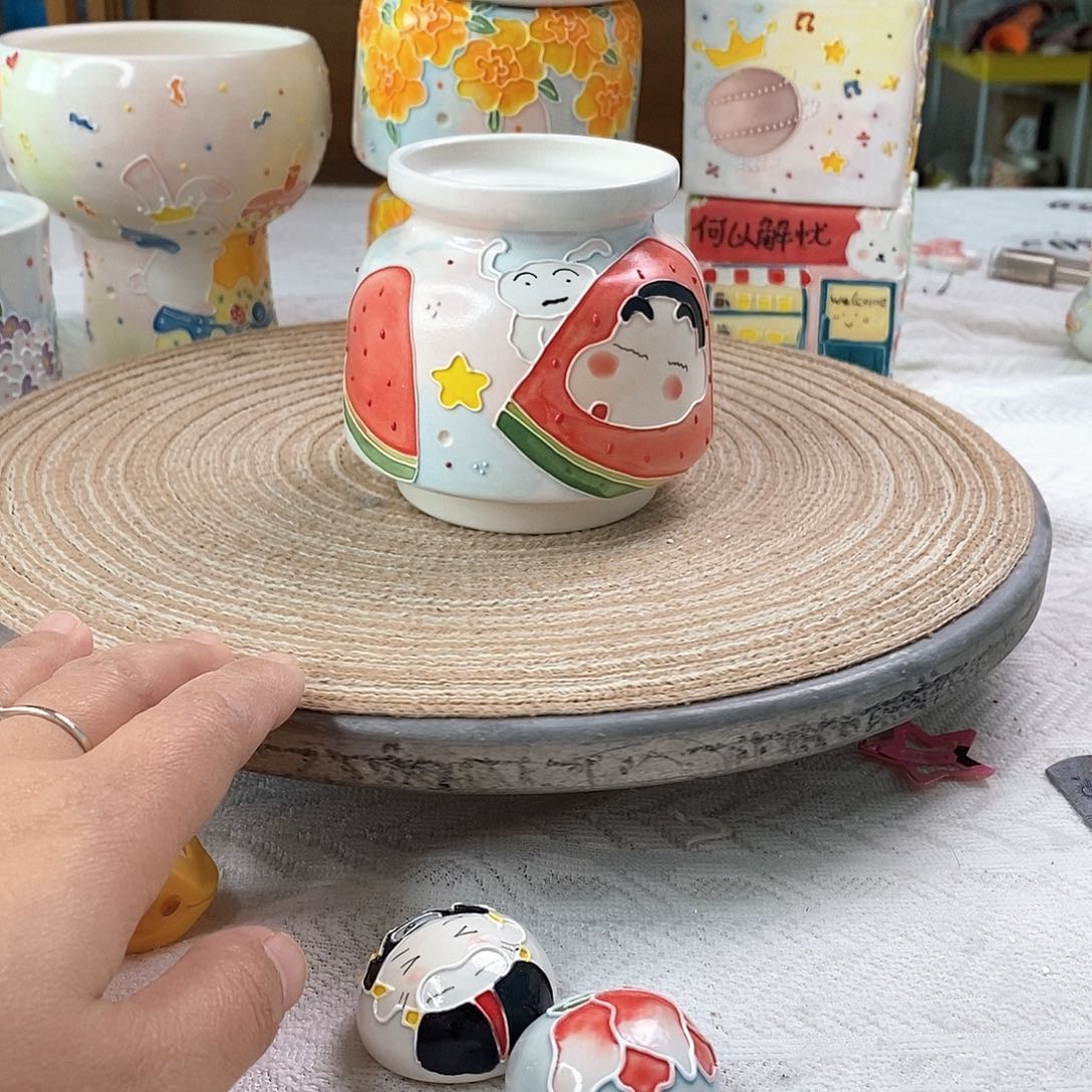 手绘手工制作陶瓷6