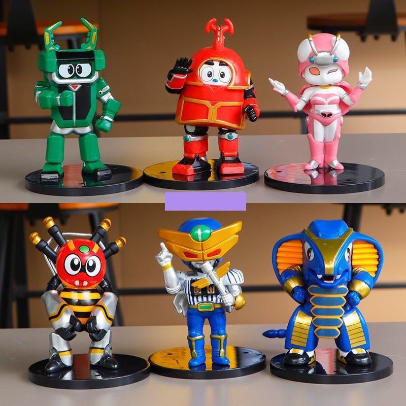 铁甲小宝卡布达手办童年回忆潮玩公仔蜻蜓队长桌面小摆件礼物玩具