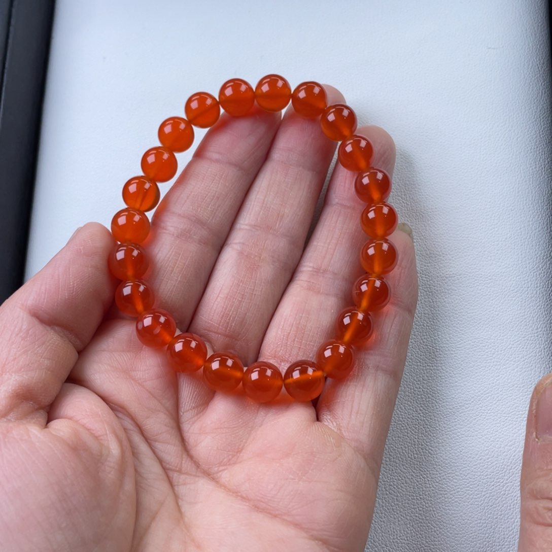 玛瑙/玉髓手链未镶嵌高****