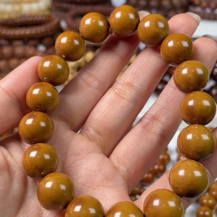 紫金鼠手串13.5尺寸练手瑕疵款