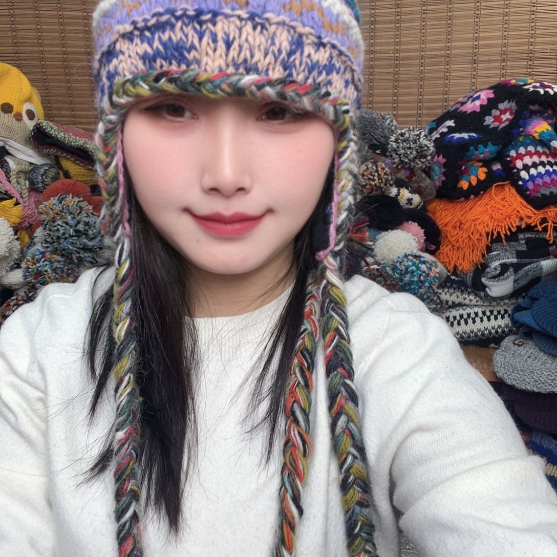 羊毛尼泊尔纯手工帽子352