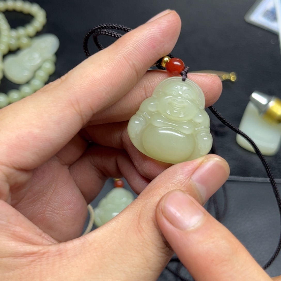 手链未镶嵌和田玉和田玉佛公四号矿钢板料