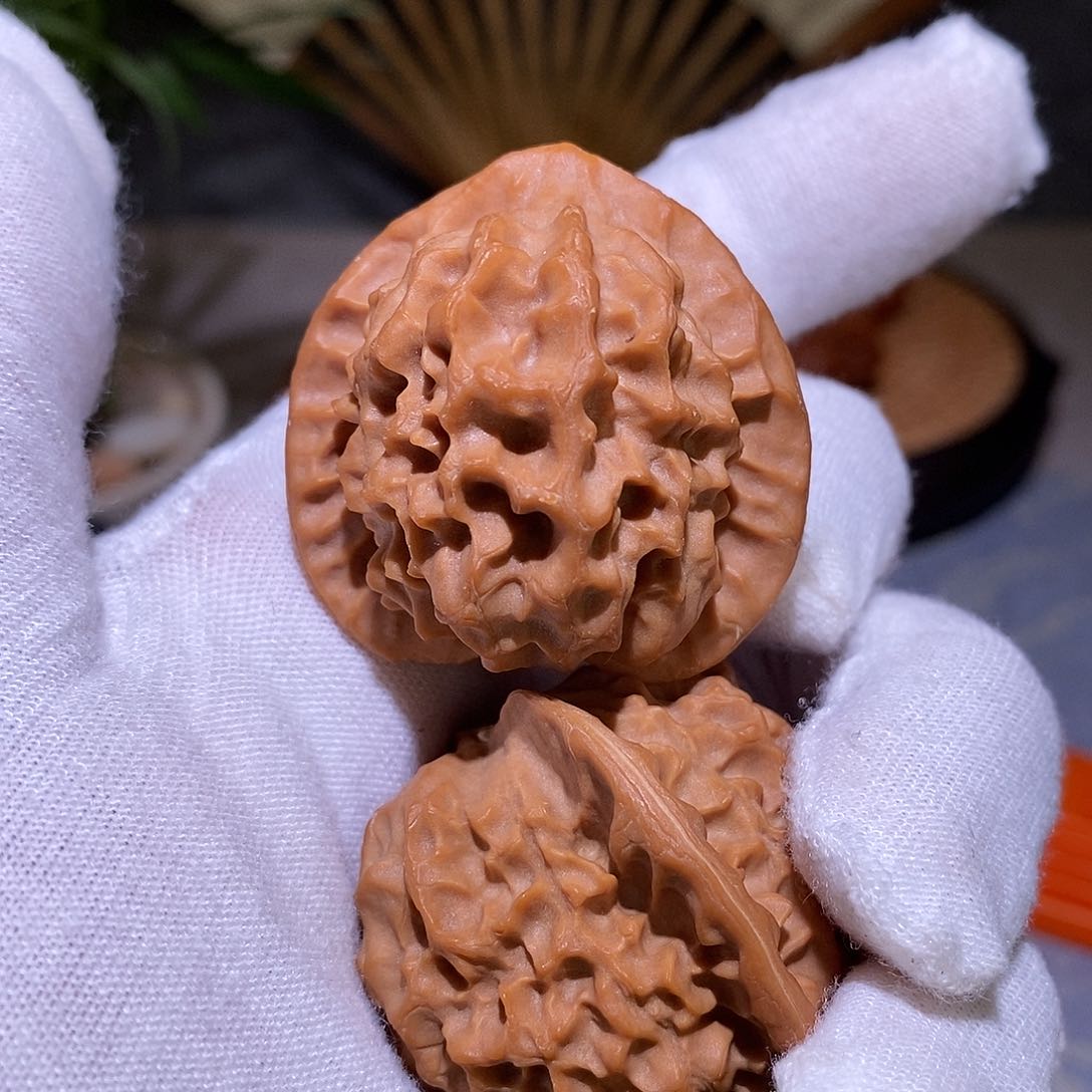 文玩核桃吊坠38龙鳞