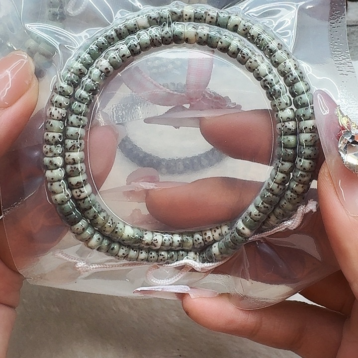 星月菩提手串310入门绿星月菩提药片5-108