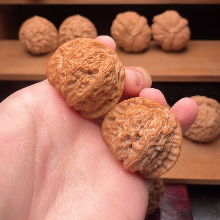 吊坠文玩核桃42毕业全品原装老款球白