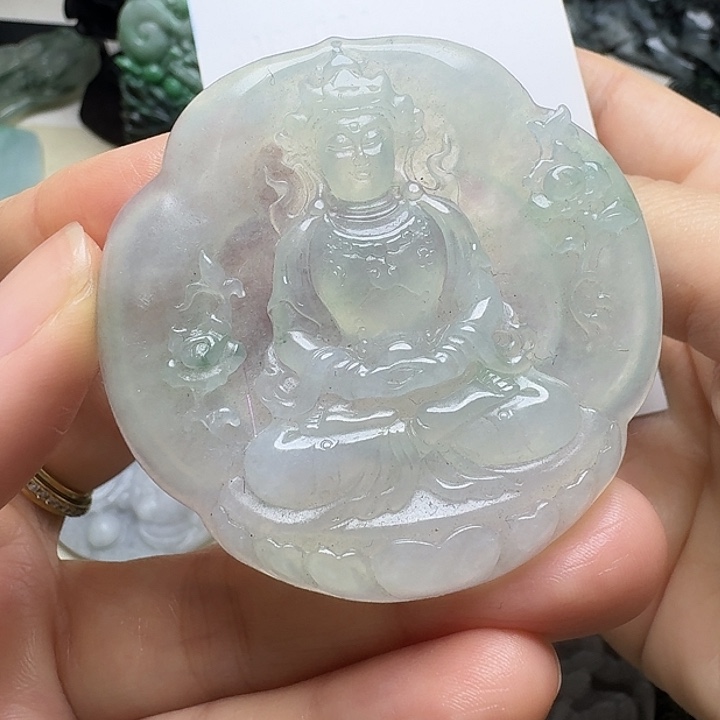 定制翡翠未镶嵌毛货