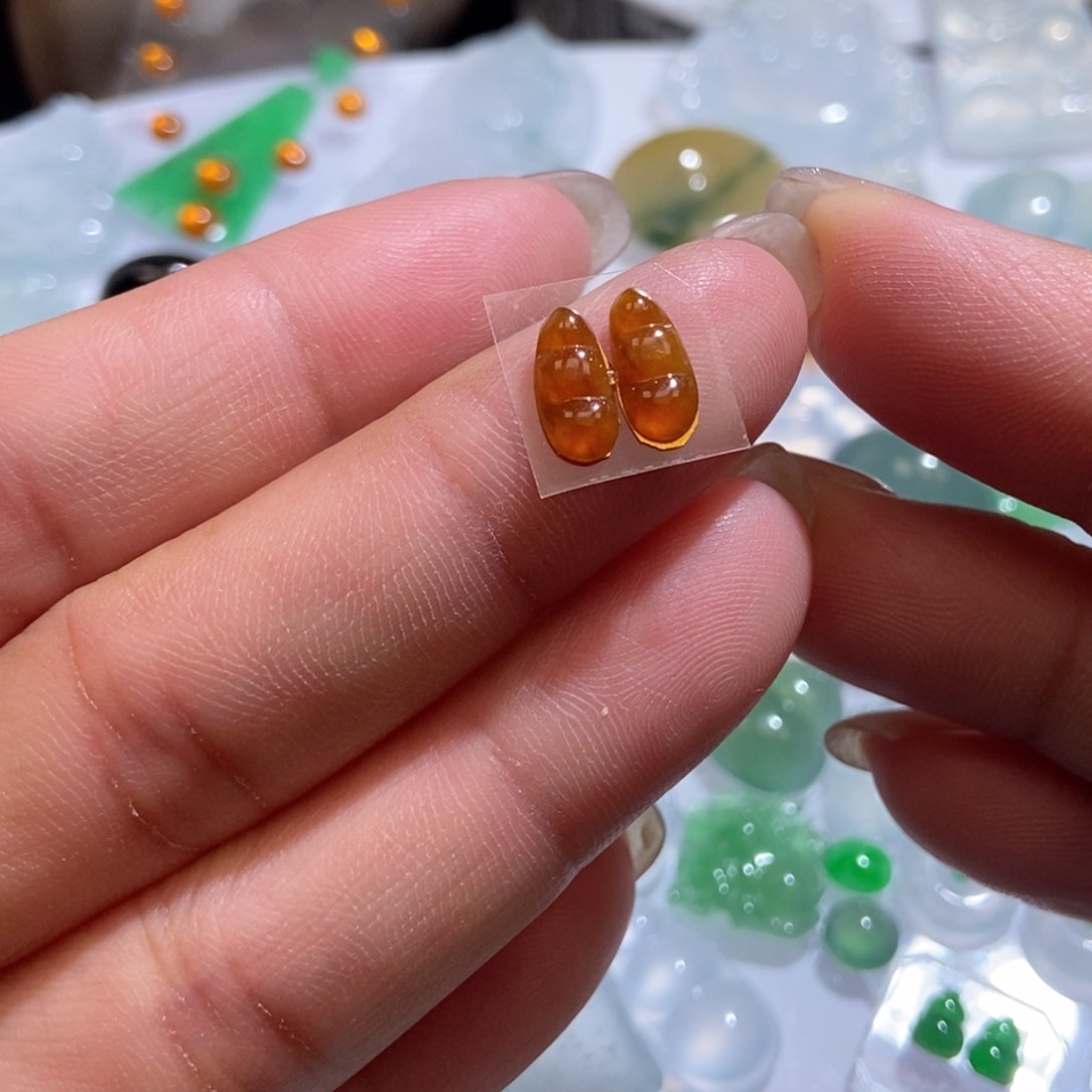 未镶嵌定制翡翠翡翠9.7/4.6/2