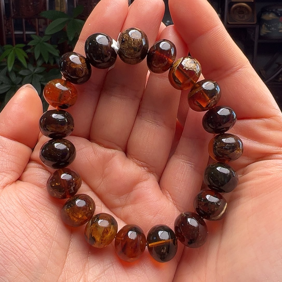 琥珀未镶嵌裸石抚顺琥珀10334十三