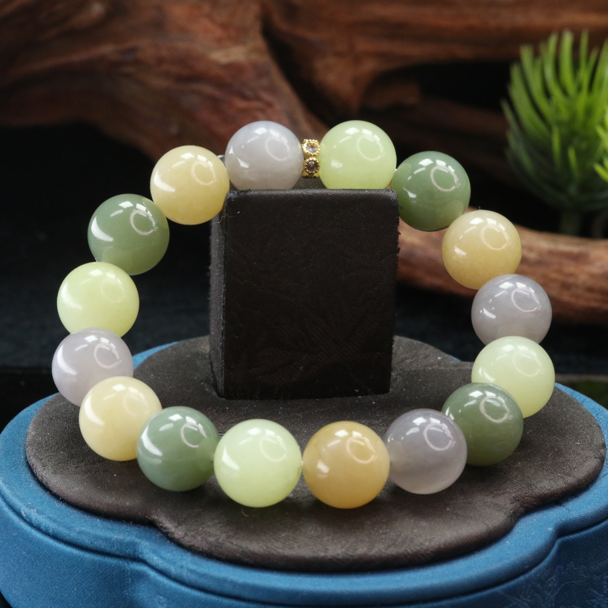 14和田玉多宝色标手串/402048上海嘉禾拍卖