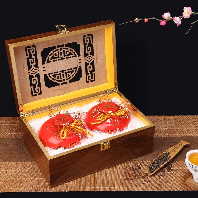 【窗花】2025年新茶红茶金骏眉陶瓷罐200g装