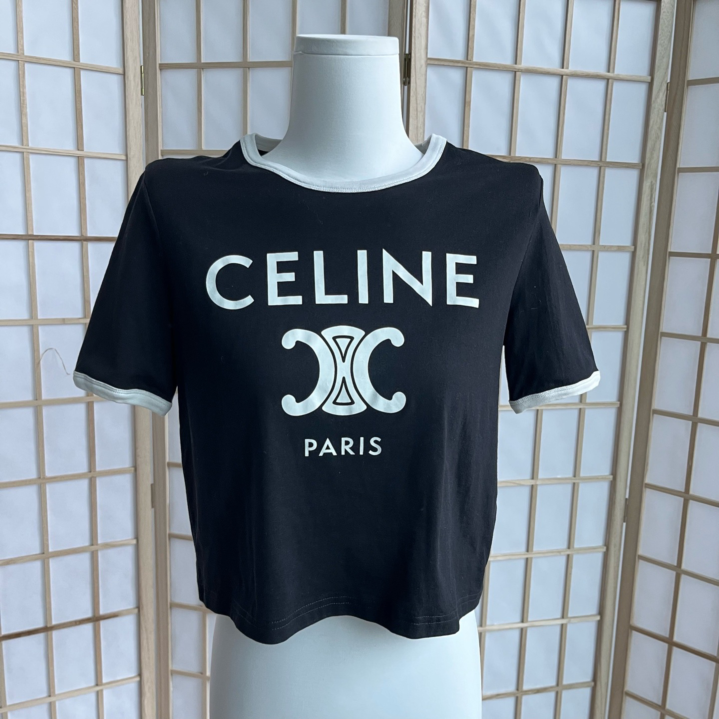 99新 Celine/思琳 A9625 Celine 短袖 99新 M码 肩宽36 胸围84 