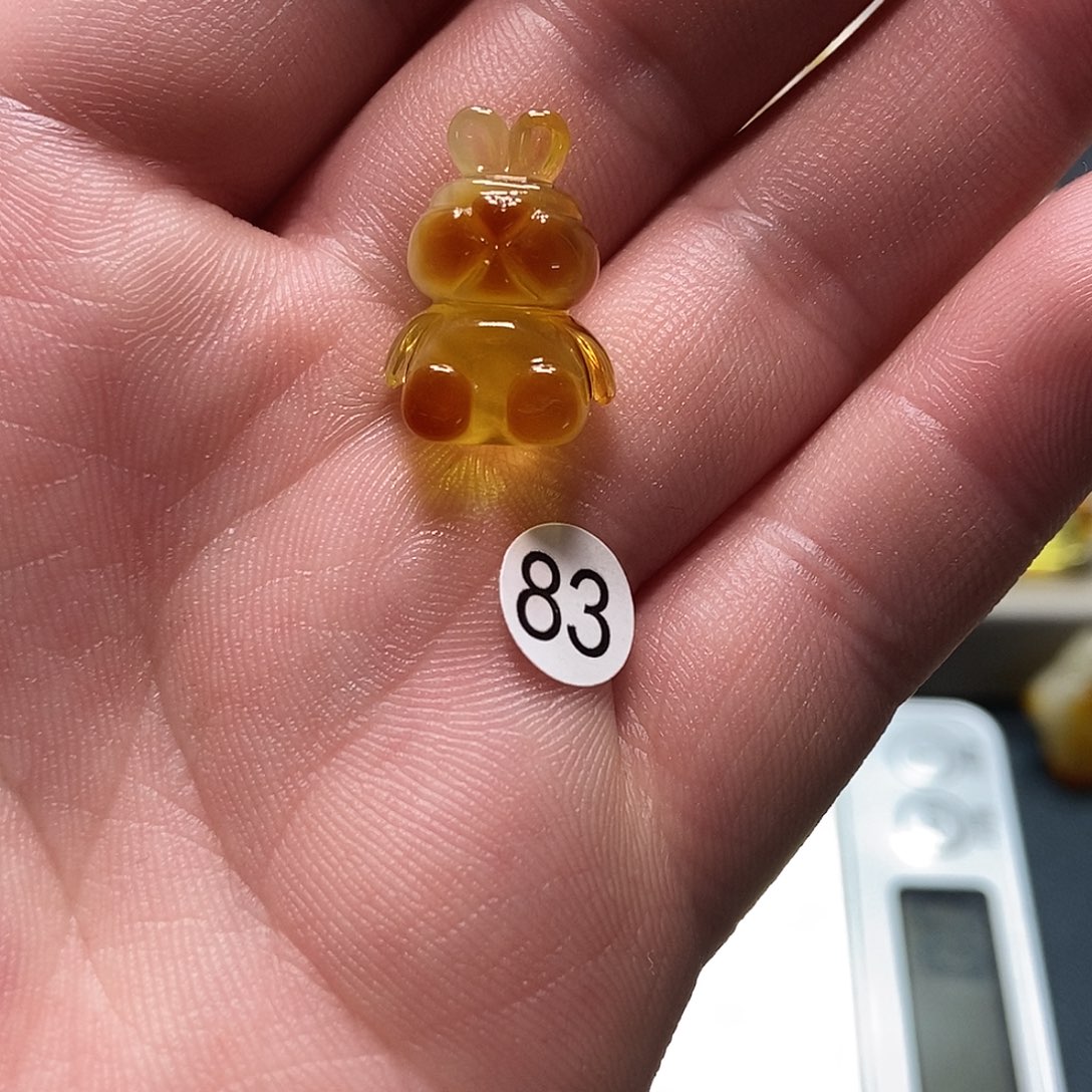 小***虫琥珀未镶嵌裸石天然琥珀蜜蜡吊坠