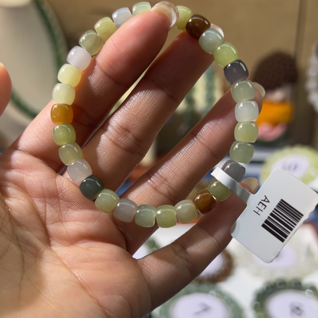 和田玉未镶嵌手串