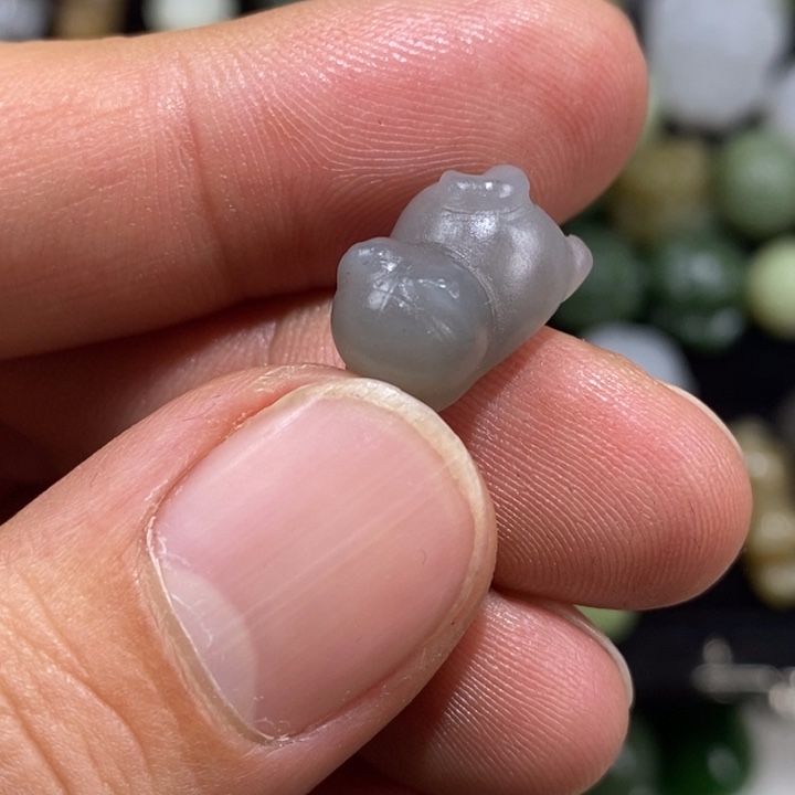 和田玉（糖玉）未镶嵌车挂