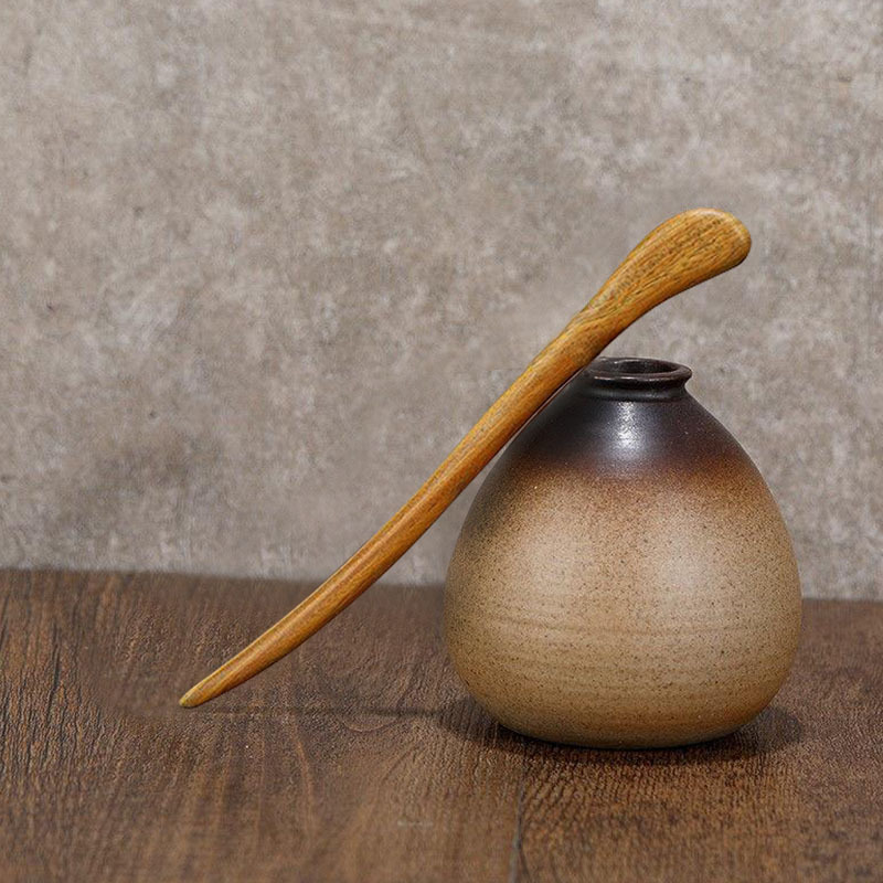 古代清香绿檀木黑檀古风汉服流苏步摇发钗盘发木簪子复古发簪婚庆