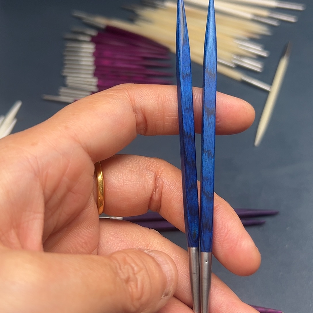 5.5蓝色毛衣针方针