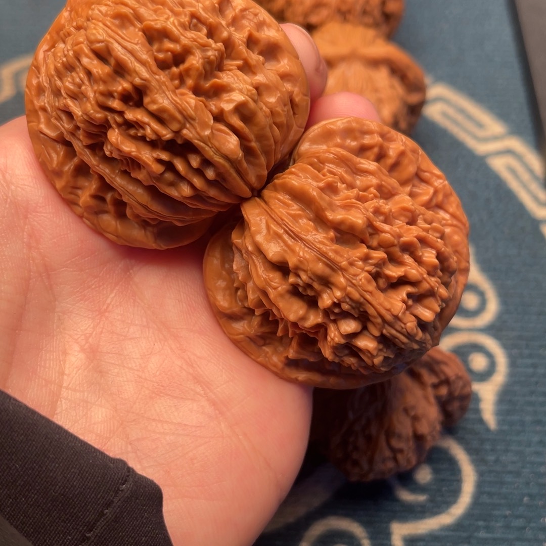 文玩核桃吊坠四座楼43