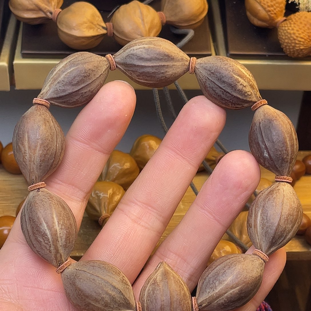 橄榄核手串/手链1.8紫气东来