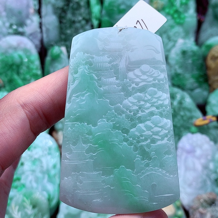 翡翠吊坠(不含链)未镶嵌