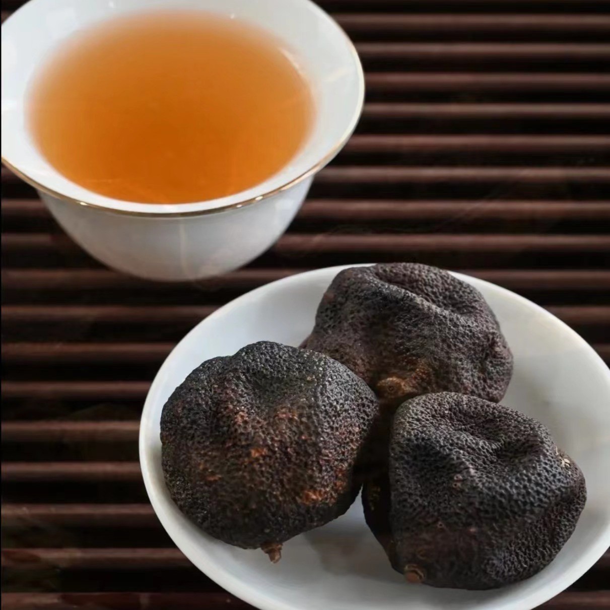 天果原瓮【阿强陈皮】茶坑古法瓮果  茶25 满瓮 250g 拍一发二