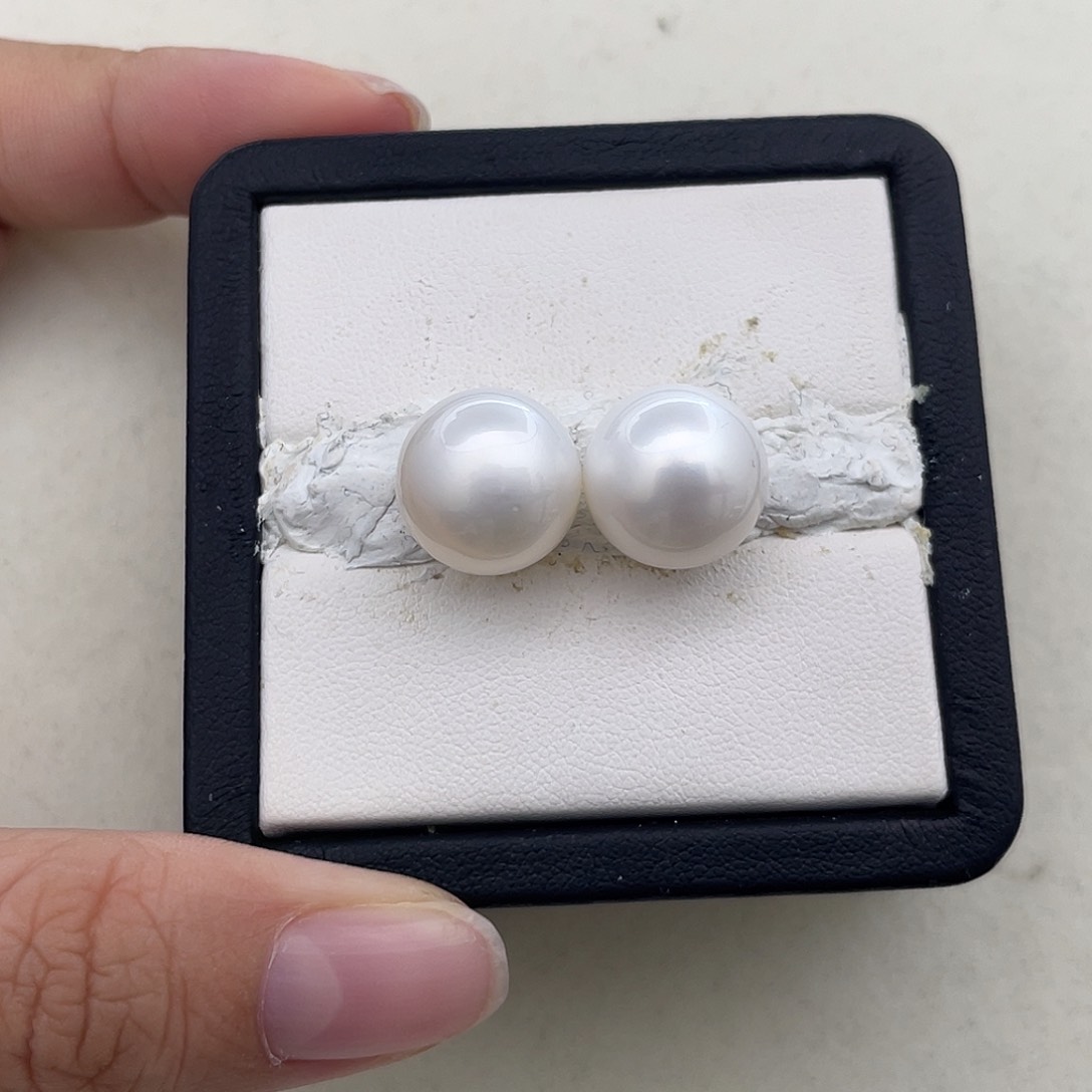 未镶嵌耳饰海水珍珠