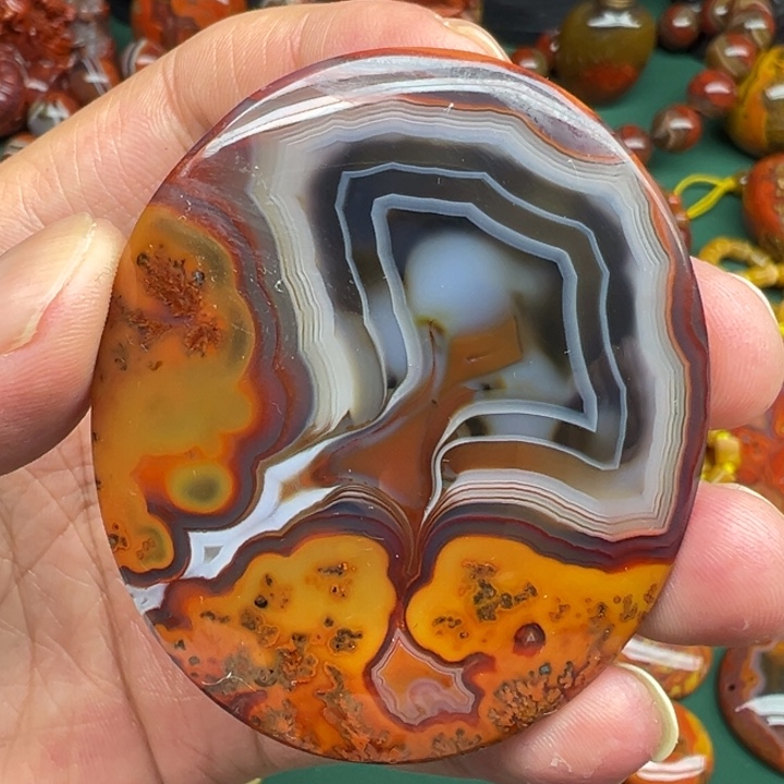 玛瑙/玉髓未镶嵌颈饰