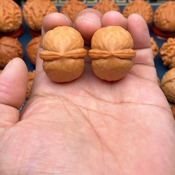 文玩核桃把件清**影手捻