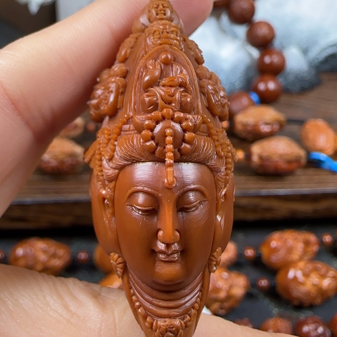 橄榄核手串/手链尺寸23三面佛单子