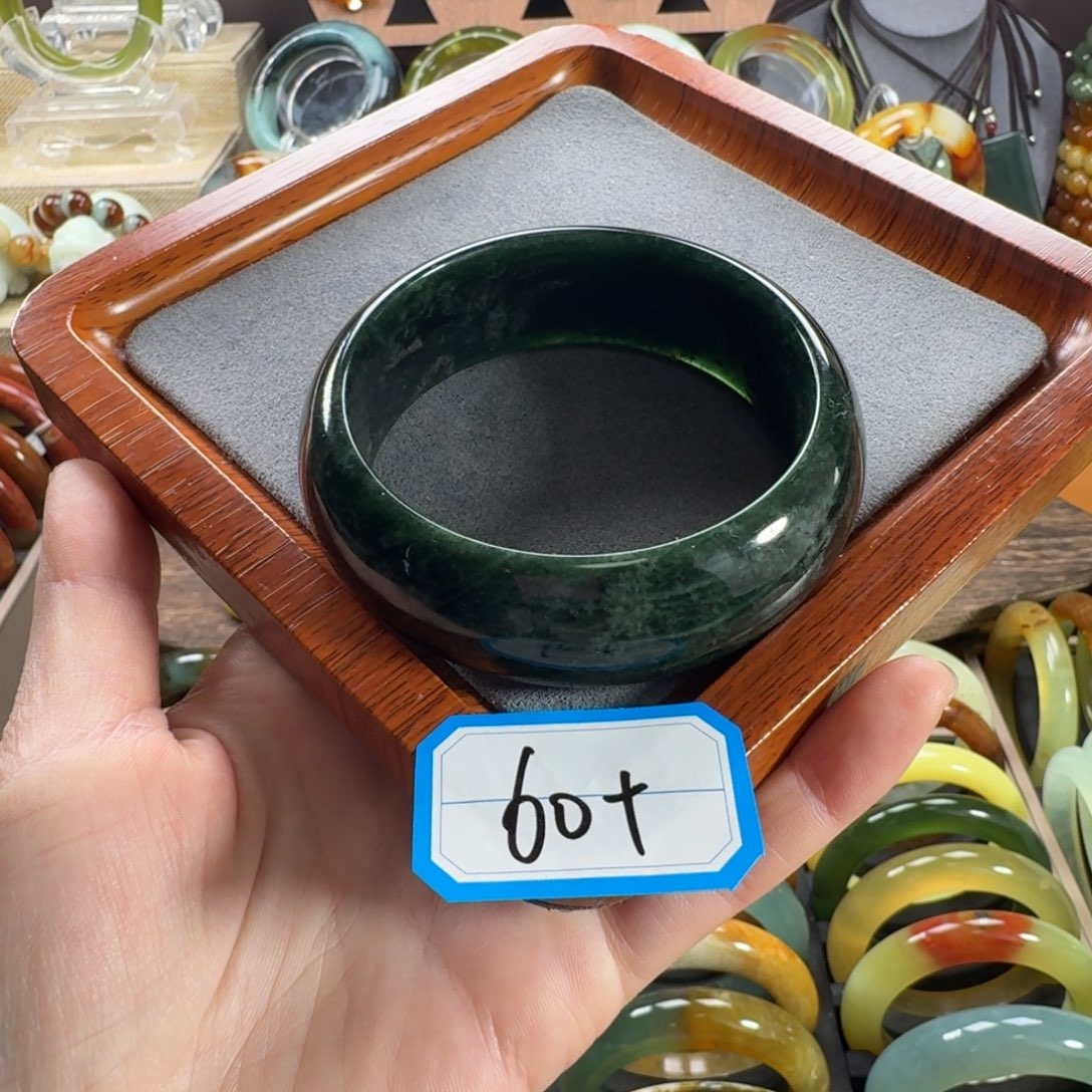 蛇纹石玉合金手镯