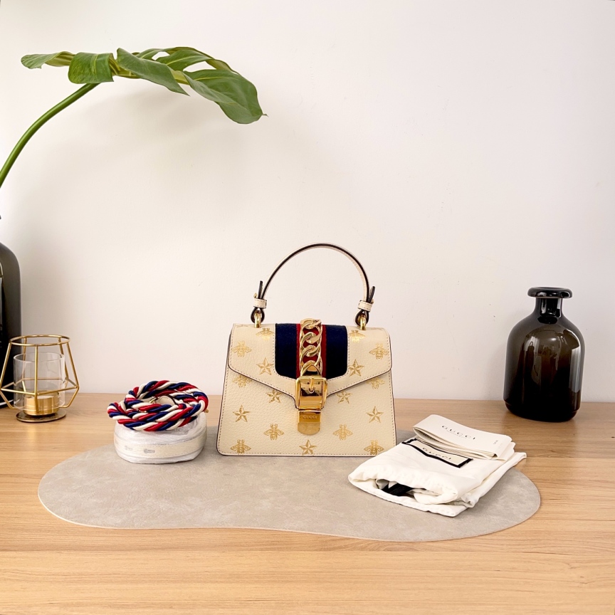 95新 GUCCI/古驰 【九筒奢品】塞尔维亚/单肩包/6328
