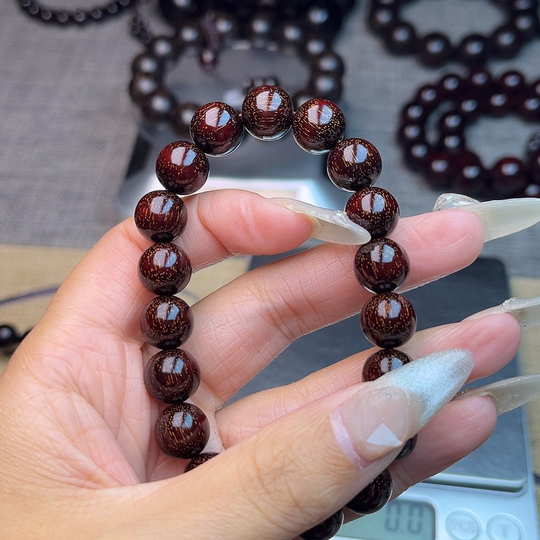 檀香紫檀（小叶紫檀）1.0单圈 爆星