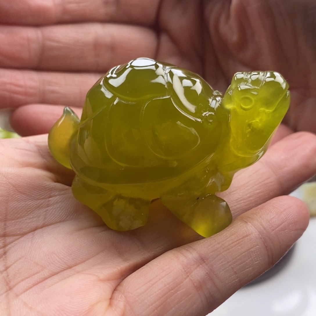 岫玉未镶嵌四大名玉手把件