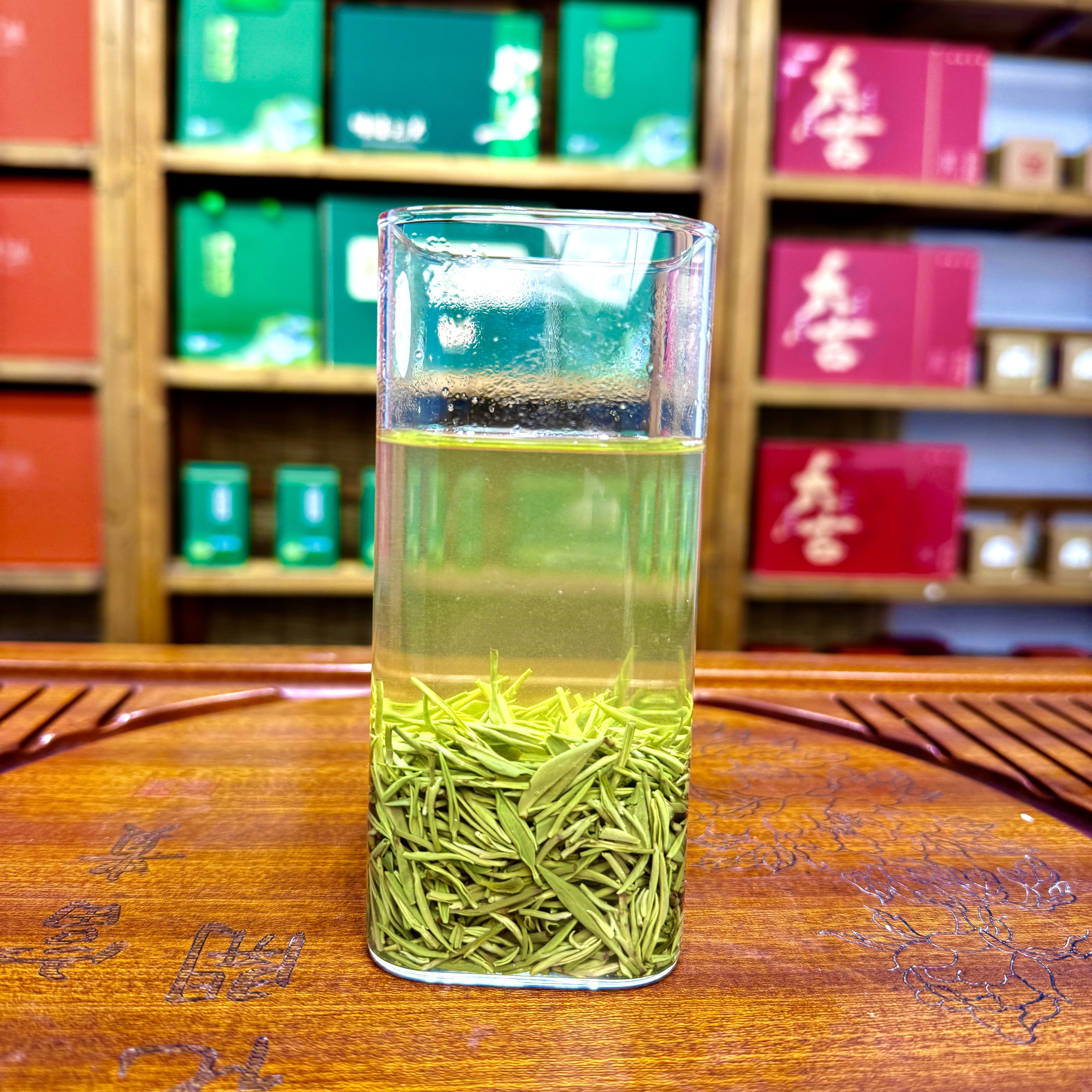 二号信阳绿茶毛尖新茶雨前2025年小芽回甘甜特级品质保障信阳毛尖