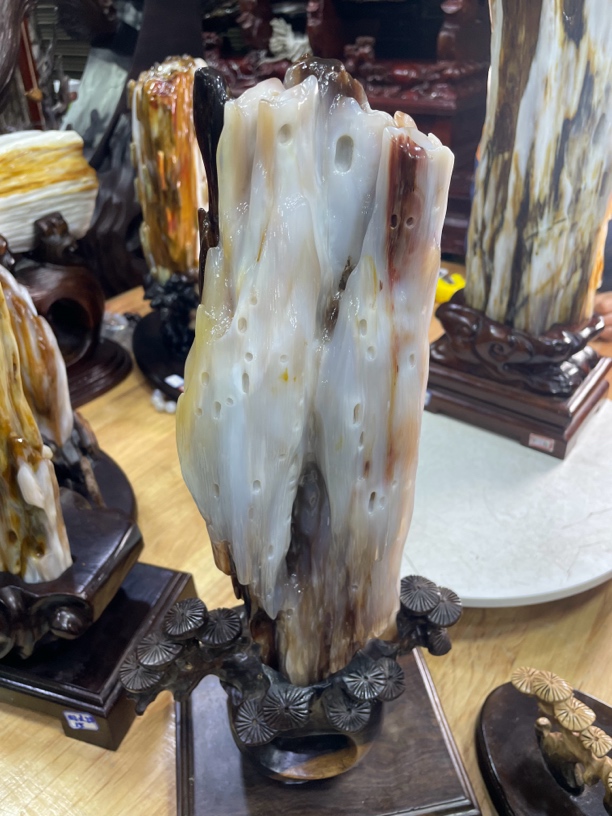 缅甸天然树化玉精品