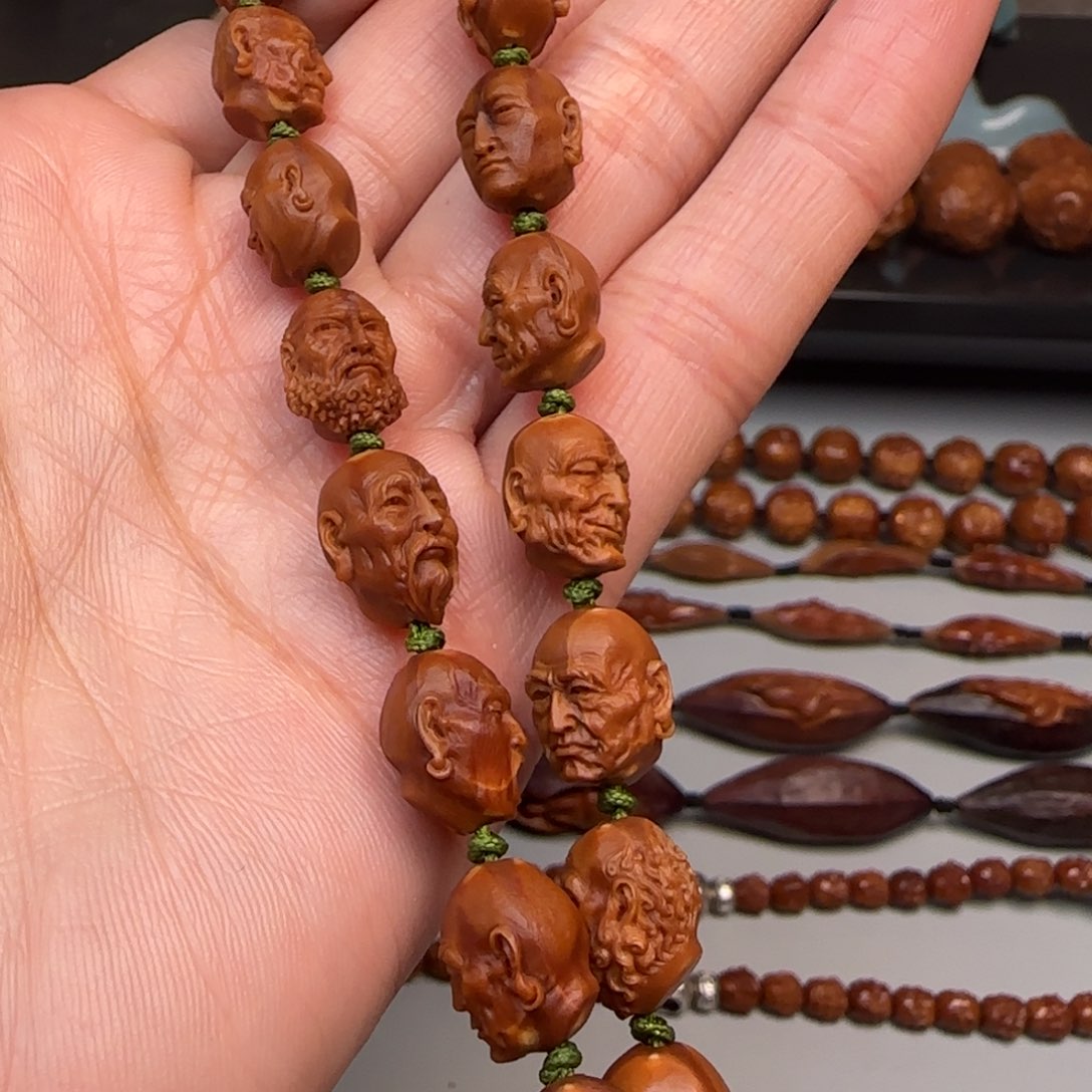 橄榄核手串/手链0.9小籽罗汉手串
