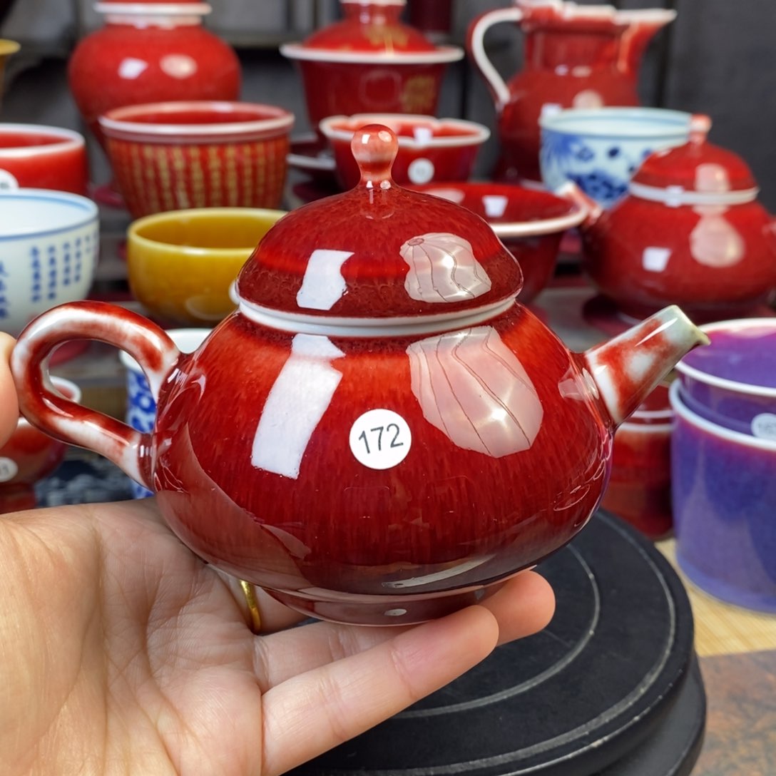 【闪购商品】景德镇名陶坊原矿郎红