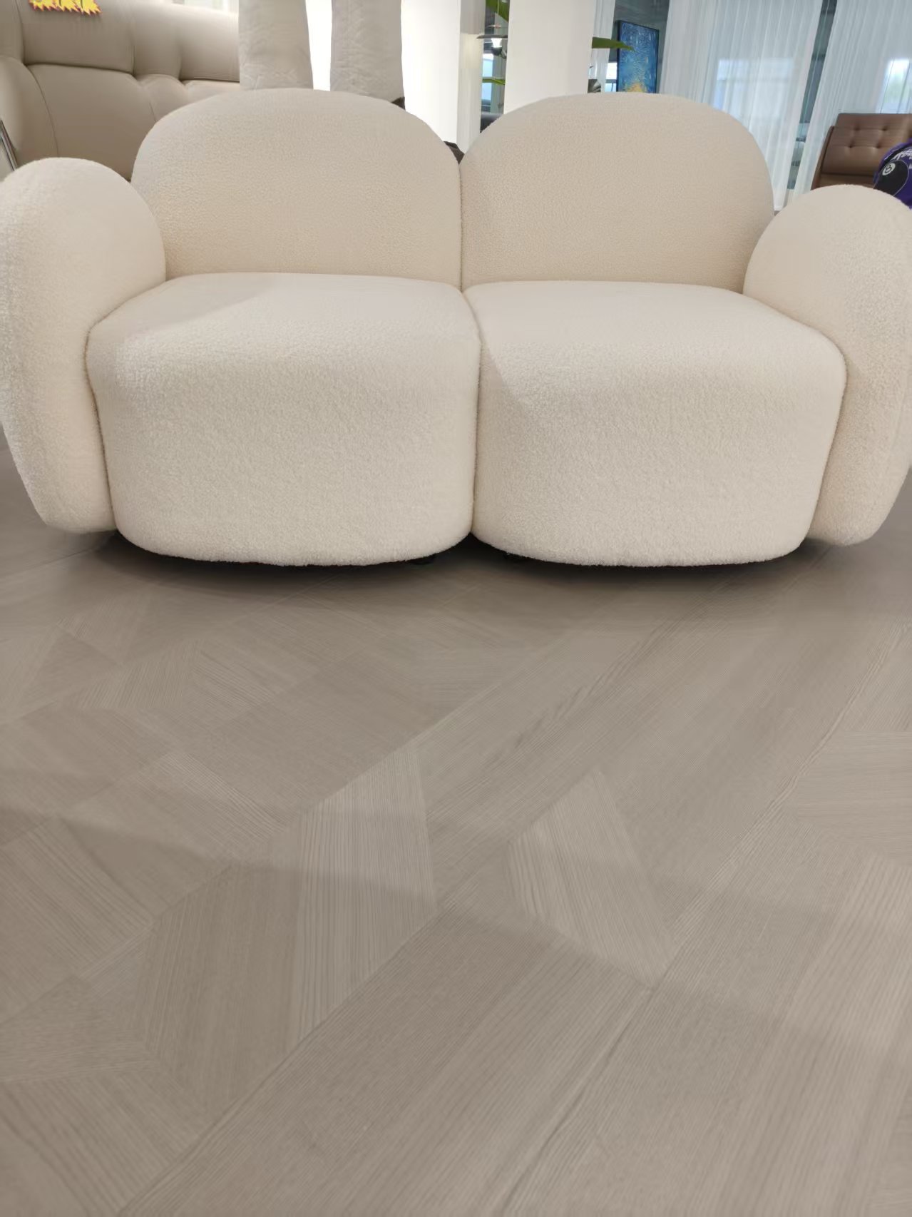 布艺沙发可移动奶油风个性时尚椅子软客厅各国风情