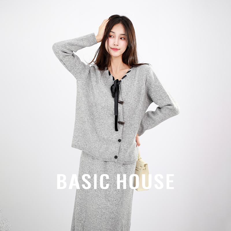 Basic House/百家好慵懒风女装气质时尚套装连衣裙B0604B588M2