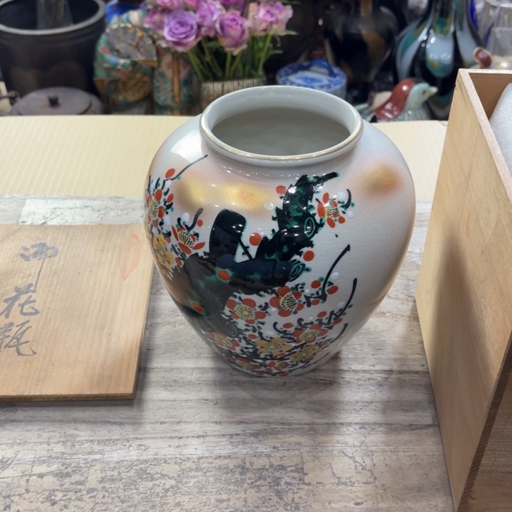 陶瓷古美术置物摆件