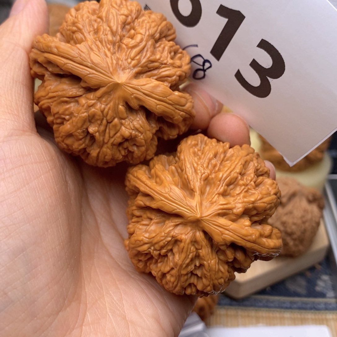 文玩核桃把件613号48粗筋