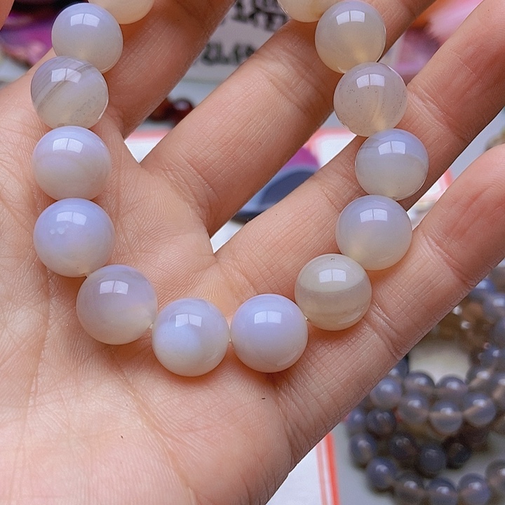 【闪购商品】玛瑙/玉髓珠宝半成品未镶嵌激****月