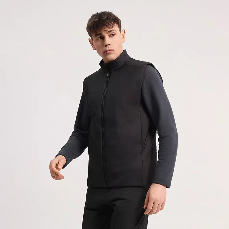 N【马甲】户外休闲马夹时尚商务保暖秋冬立领