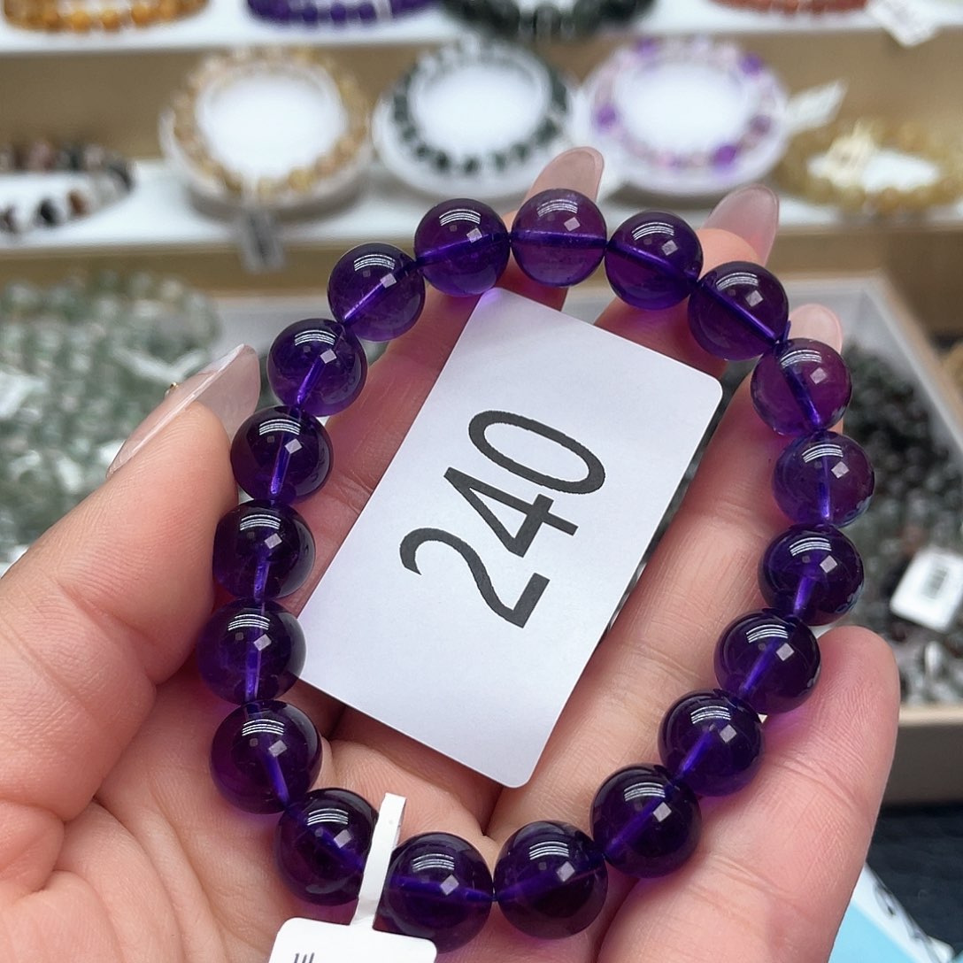 水晶天然手链未镶嵌